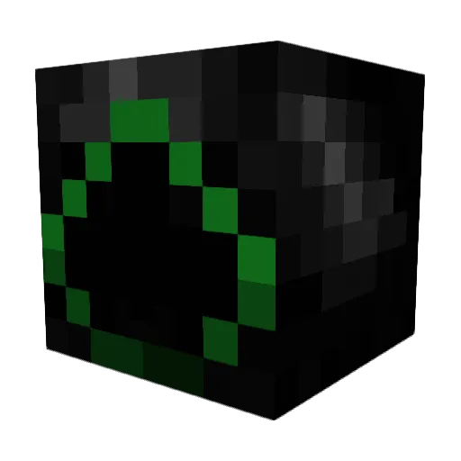 Ryukosho Minecraft avatar head, 3D render