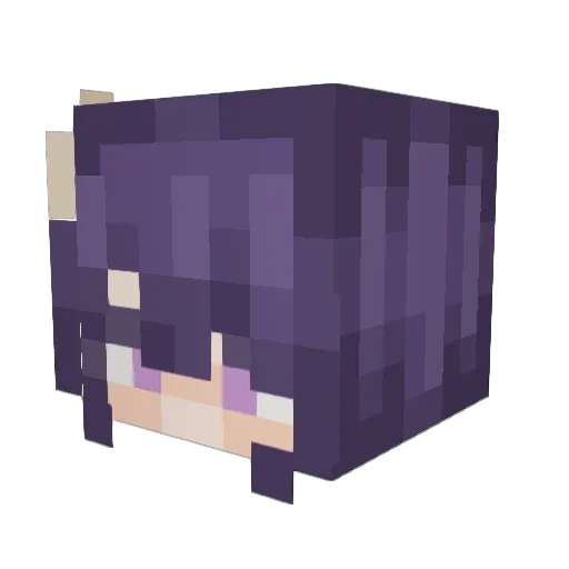 Ryuksapple000 Minecraft avatar head, 3D render