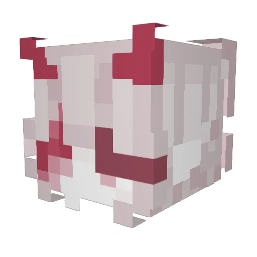 Ryuriz Minecraft avatar head, 3D render