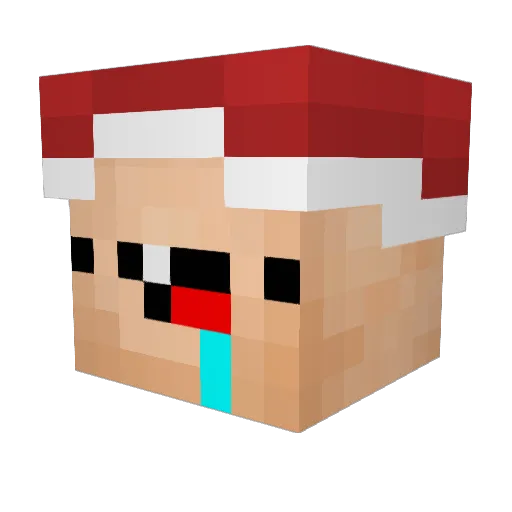 Ryusei1212 Minecraft avatar head, 3D render