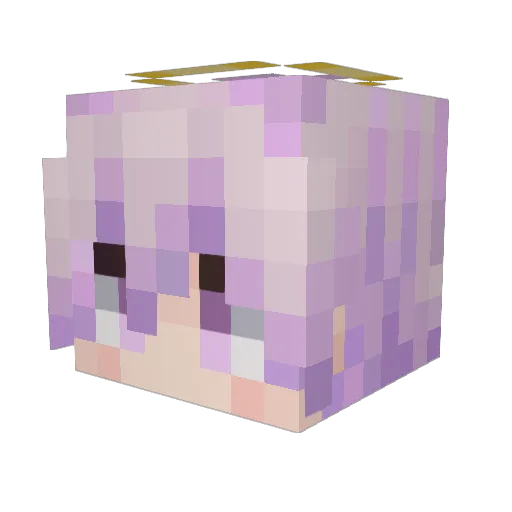 Ryusei337 Minecraft avatar head, 3D render