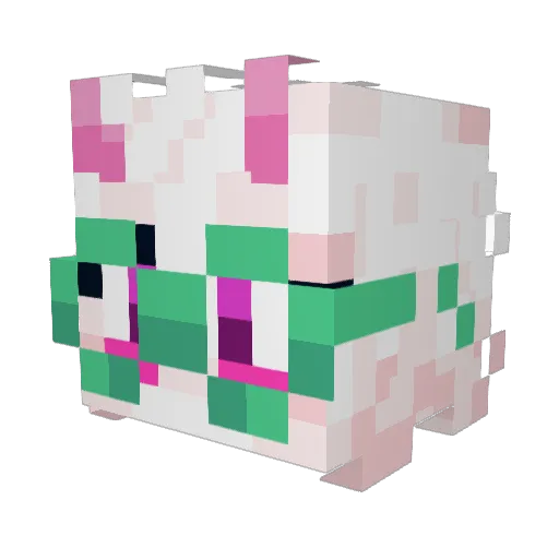 Ryuuji4384 Minecraft avatar head, 3D render