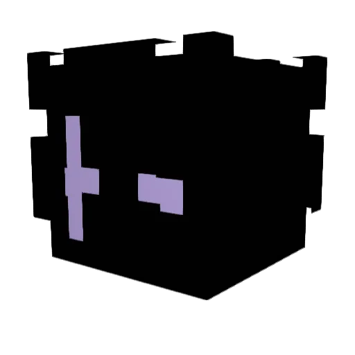 Ryxor Minecraft avatar head, 3D render