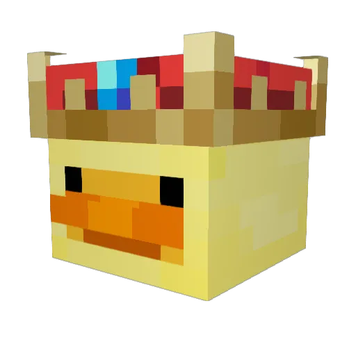 Ryyhze Minecraft avatar head, 3D render