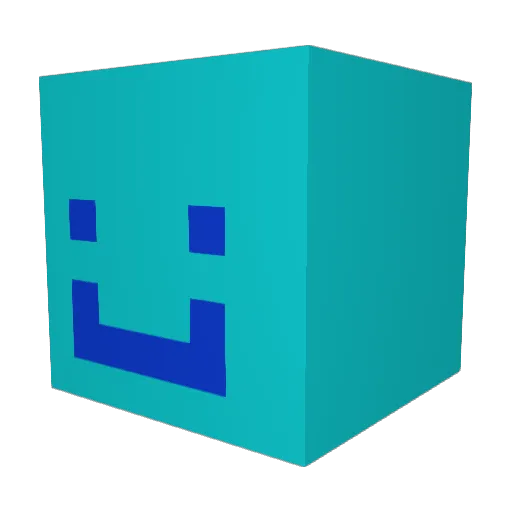 Ryz444 Minecraft avatar head, 3D render