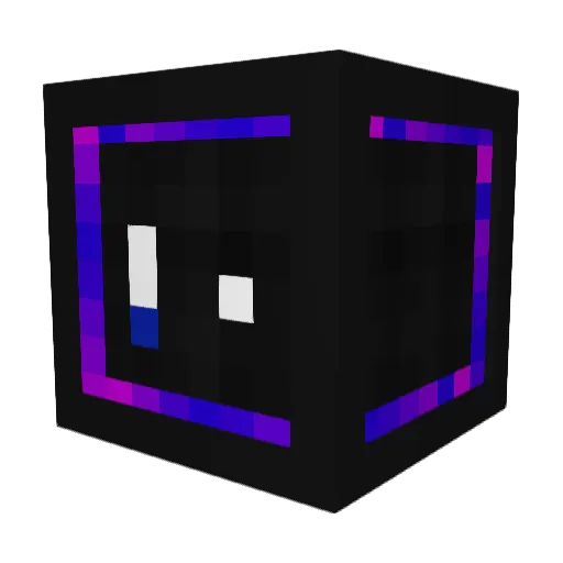 Ryzck Minecraft avatar head, 3D render