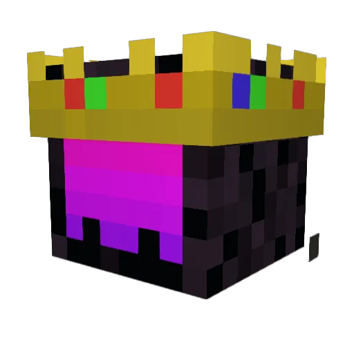 RyzechDev Minecraft avatar head, 3D render