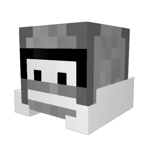 Ryzen_Gamer Minecraft avatar head, 3D render