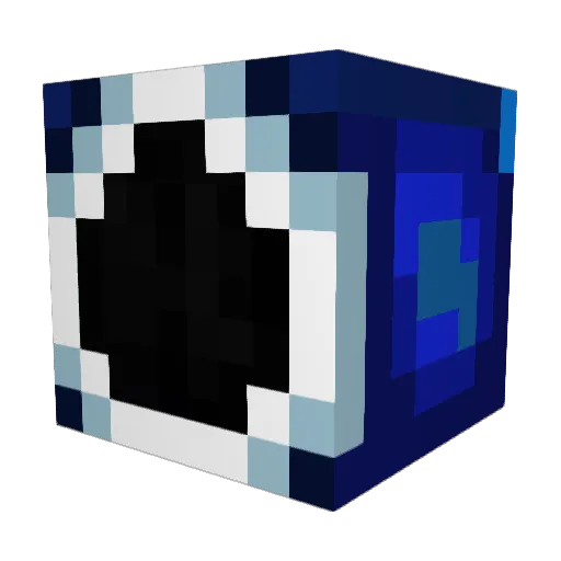 Ryzill0 Minecraft avatar head, 3D render