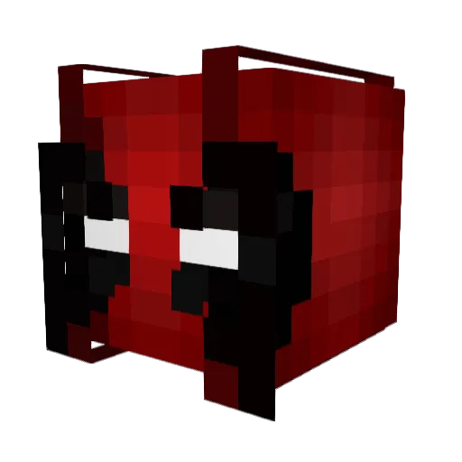 RzRise Minecraft avatar head, 3D render