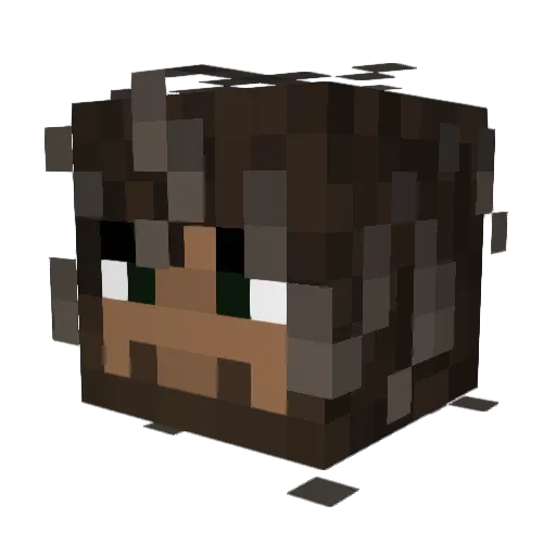 S00ty_ Minecraft avatar head, 3D render