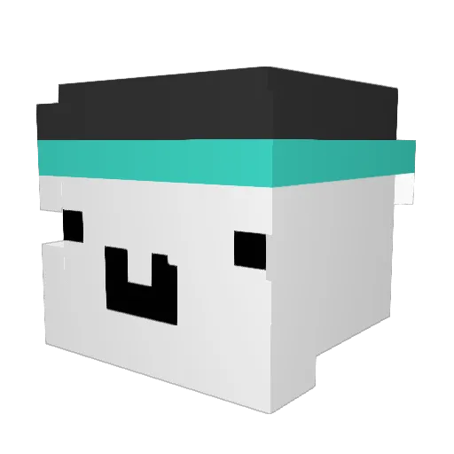 S0AP_MC Minecraft avatar head, 3D render