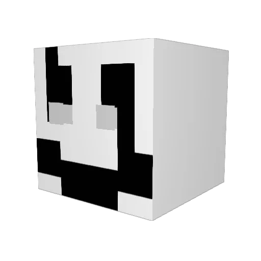 S0FTyyz Minecraft avatar head, 3D render