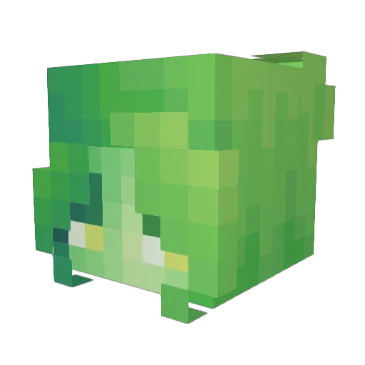 S0LEIL_ Minecraft avatar head, 3D render