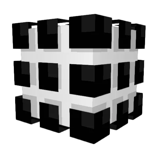 S0L_R Minecraft avatar head, 3D render