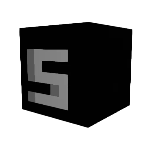 S0NDERISM Minecraft avatar head, 3D render