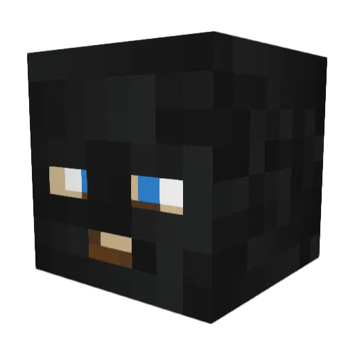 S0PEX Minecraft avatar head, 3D render
