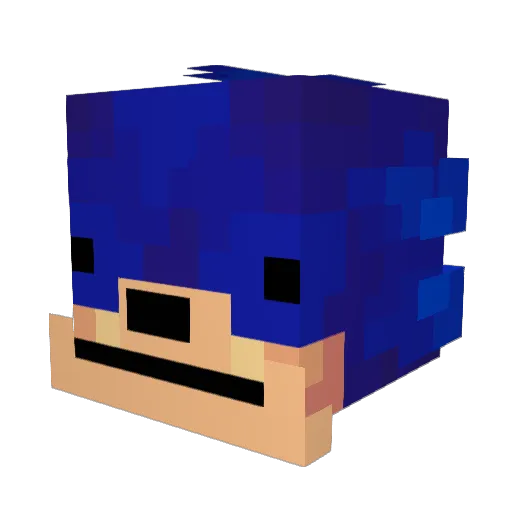 S0S_1TCH1S Minecraft avatar head, 3D render