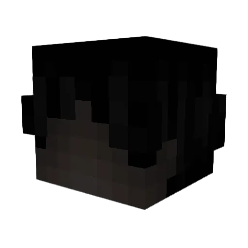S0Sl Minecraft avatar head, 3D render