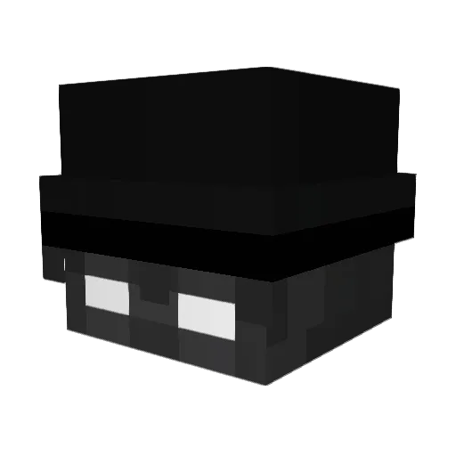 S0leus Minecraft avatar head, 3D render