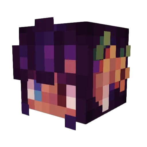 S0lst1c Minecraft avatar head, 3D render