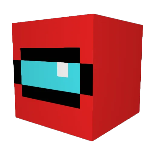 S0nFr0st Minecraft avatar head, 3D render