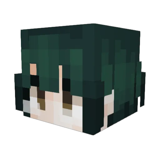 S0oleill Minecraft avatar head, 3D render