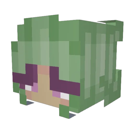 S0ul112032 Minecraft avatar head, 3D render