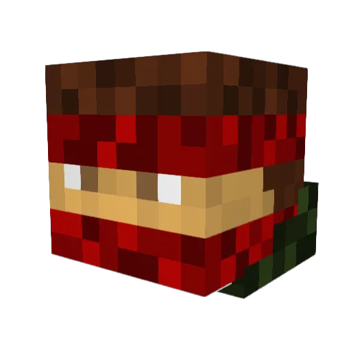 S0ulStrik3r Minecraft avatar head, 3D render