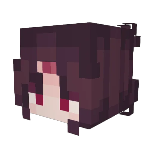 S133pyGh0st Minecraft avatar head, 3D render
