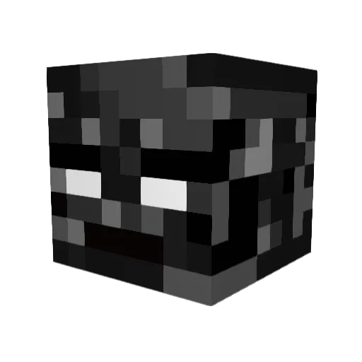 S14r Minecraft avatar head, 3D render