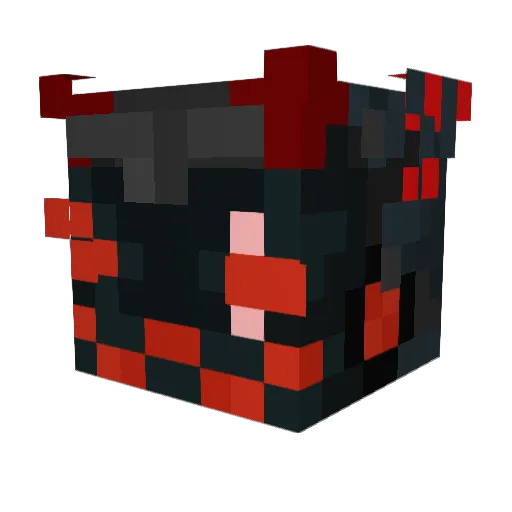 S1LLY_SP1RIT Minecraft avatar head, 3D render