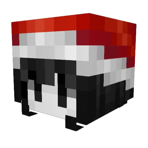 S1XSTY1CMWAIST Minecraft avatar head, 3D render