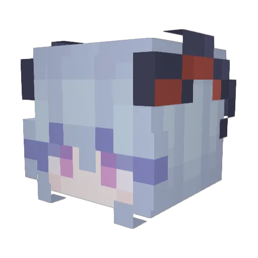 S1ce_lemon1 Minecraft avatar head, 3D render