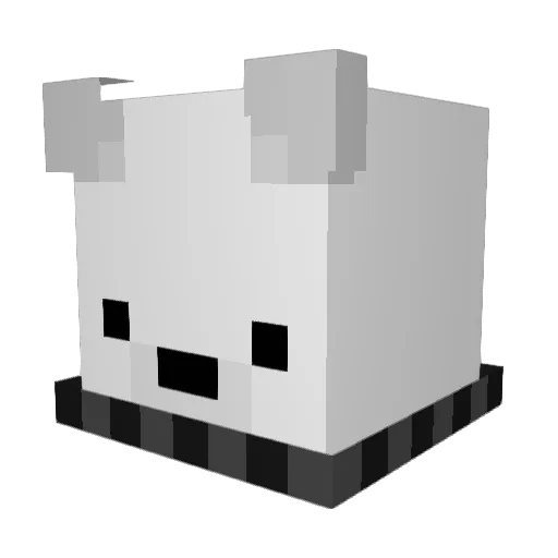 S1eepybr33 Minecraft avatar head, 3D render