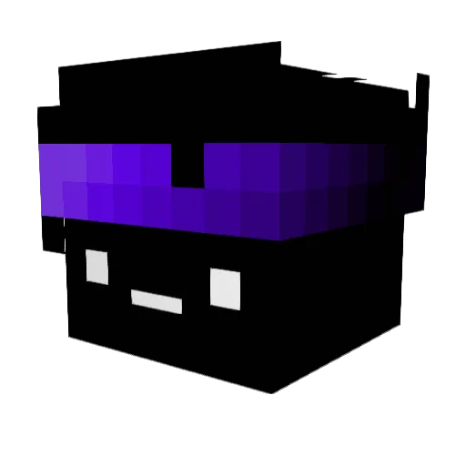 S1erra_45 Minecraft avatar head, 3D render