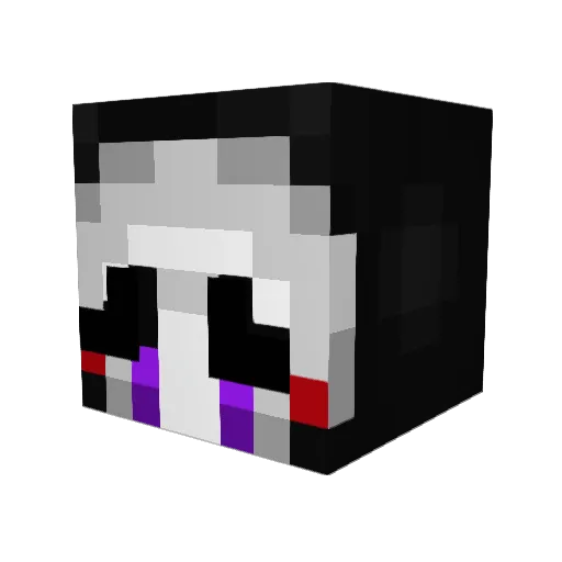 S1imeKing Minecraft avatar head, 3D render
