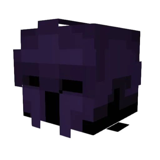 S1lv3rispapa Minecraft avatar head, 3D render