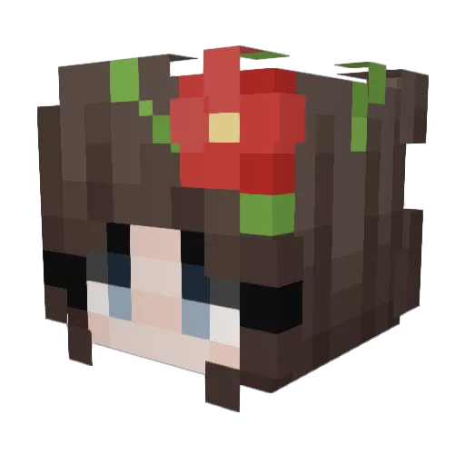 S1m0n444 Minecraft avatar head, 3D render