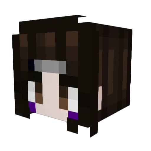 S1nY33 Minecraft avatar head, 3D render