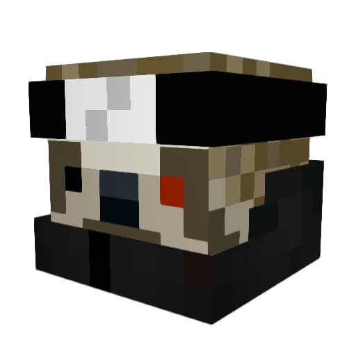 S1othz Minecraft avatar head, 3D render