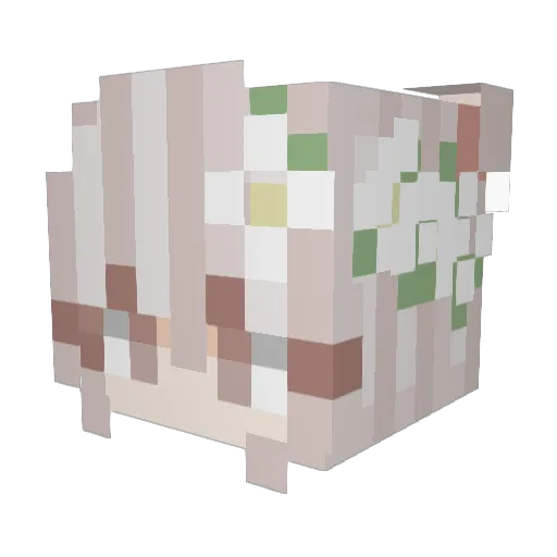 S1rDave Minecraft avatar head, 3D render