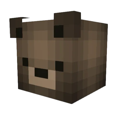 S1rbro Minecraft avatar head, 3D render
