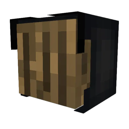 S1ss3l Minecraft avatar head, 3D render