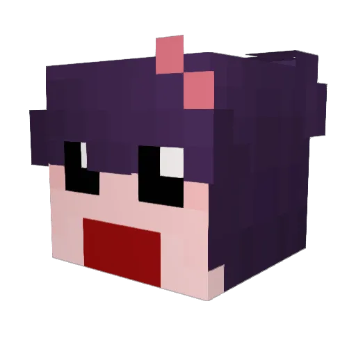S2_Argari_S2 Minecraft avatar head, 3D render