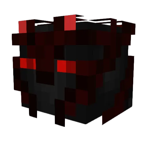 S3NS3l Minecraft avatar head, 3D render