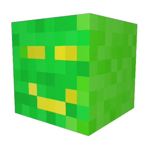 S3V1 Minecraft avatar head, 3D render