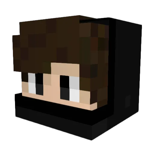 S3yInsanity Minecraft avatar head, 3D render