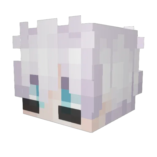 S4DMELS Minecraft avatar head, 3D render