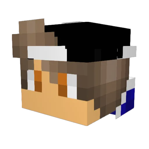 S4Gamer_ Minecraft avatar head, 3D render